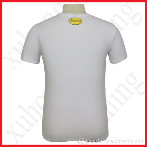 High Quality Screen Printing Cotton White T Shirt